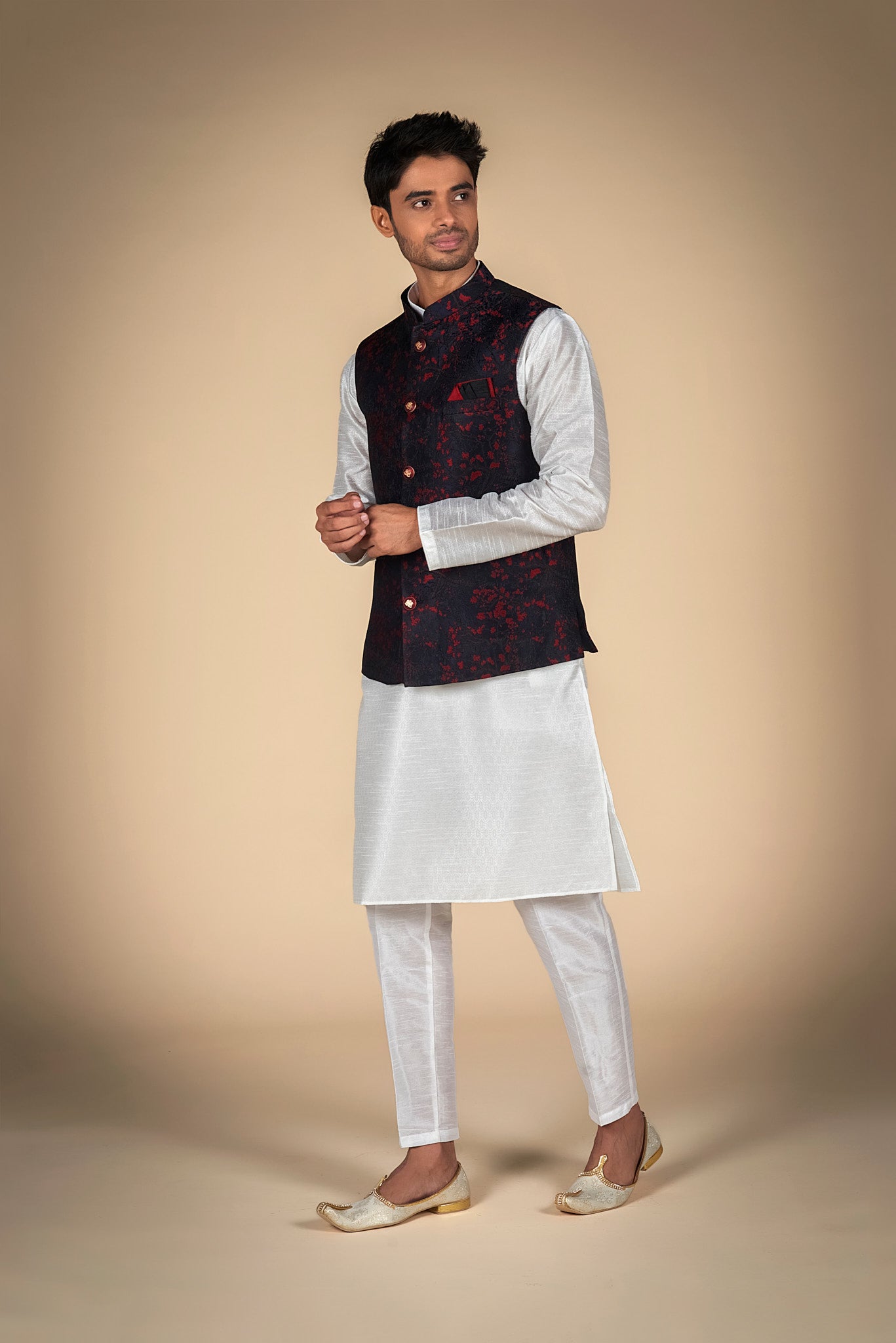Kurta Pajama Jacket set