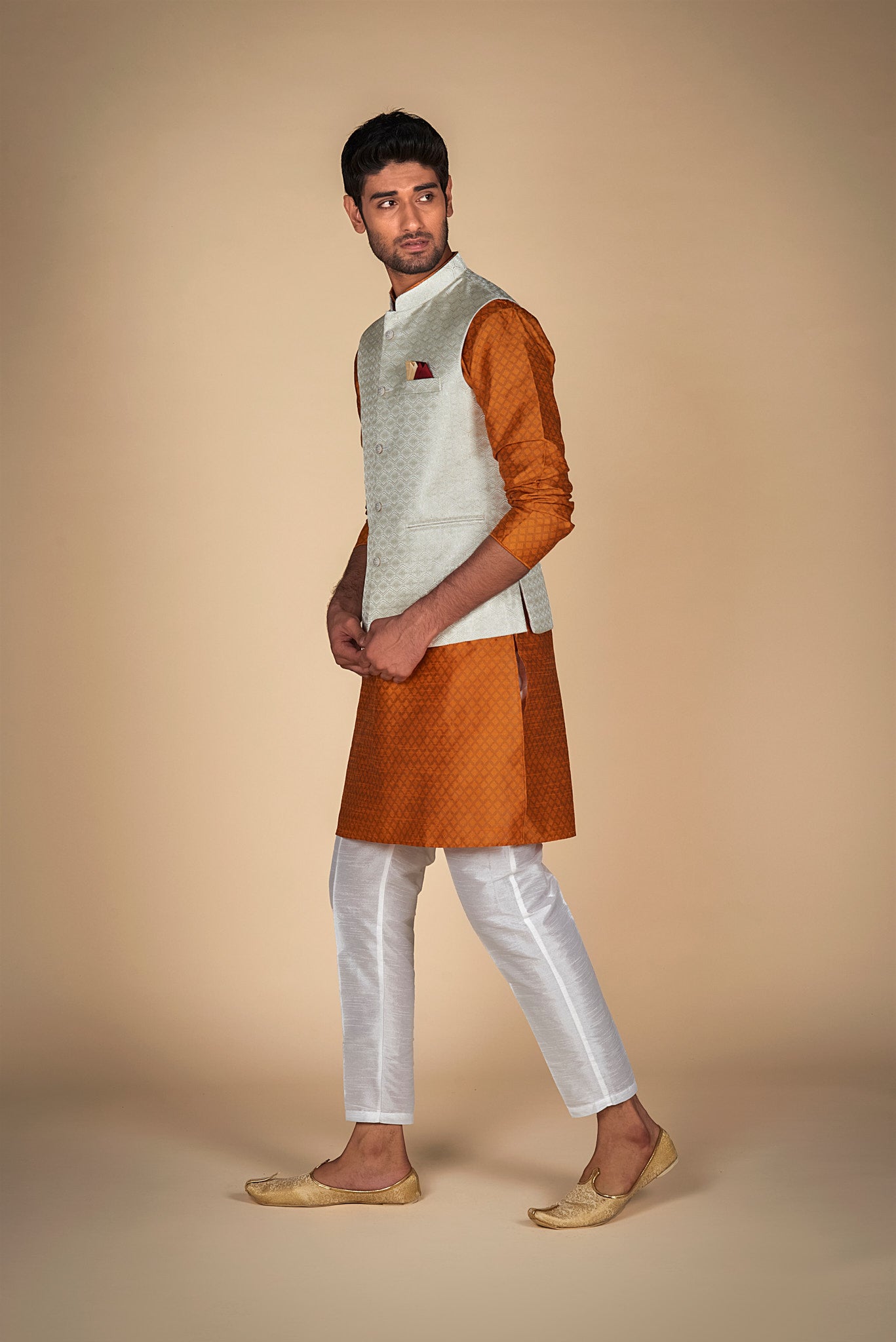 Kurta Pajama jacket set