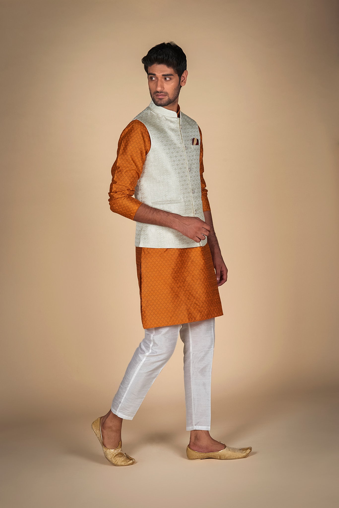 Kurta Pajama jacket set