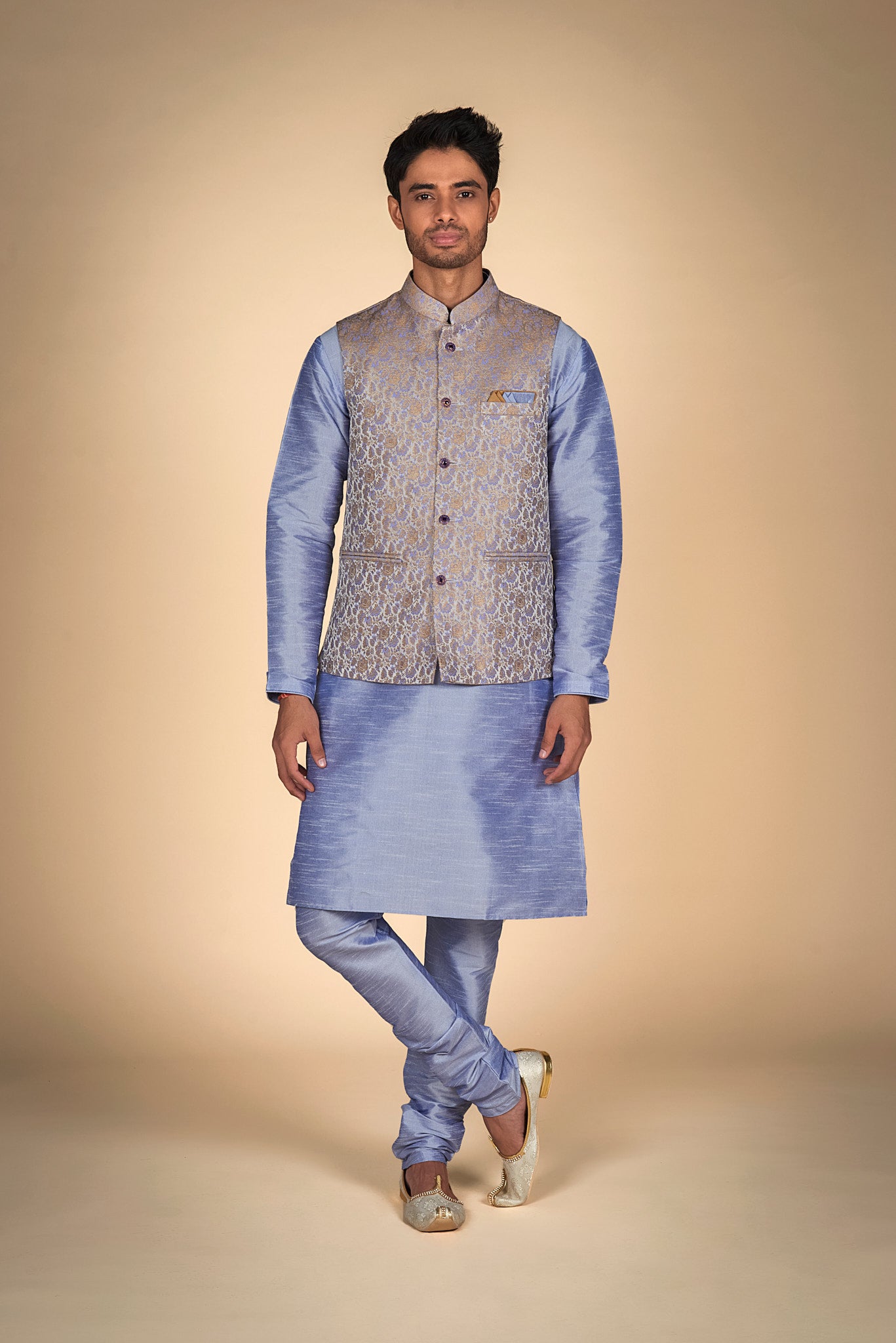 Kurta and Pajama jacket Set