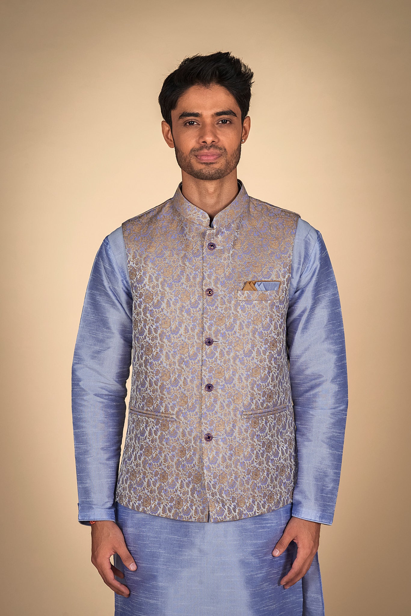 Kurta and Pajama jacket Set