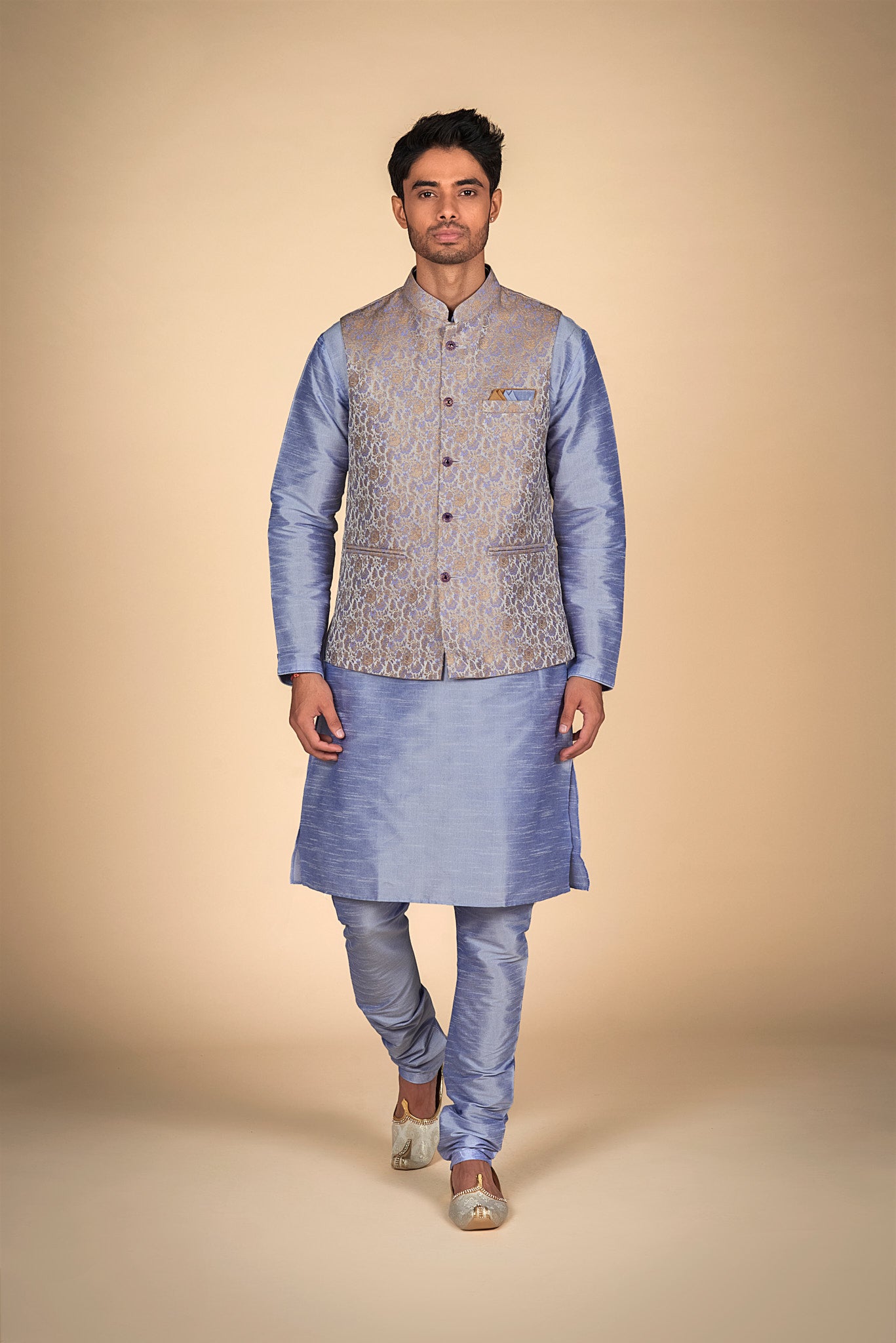 Kurta and Pajama jacket Set