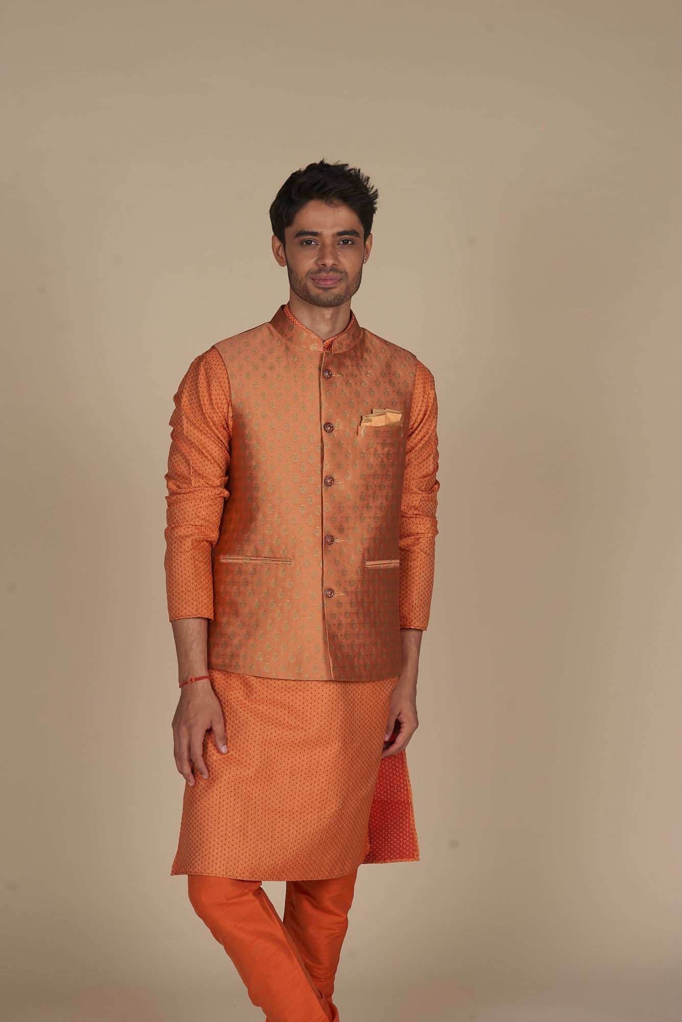 Kurta and Pajama jacket Set