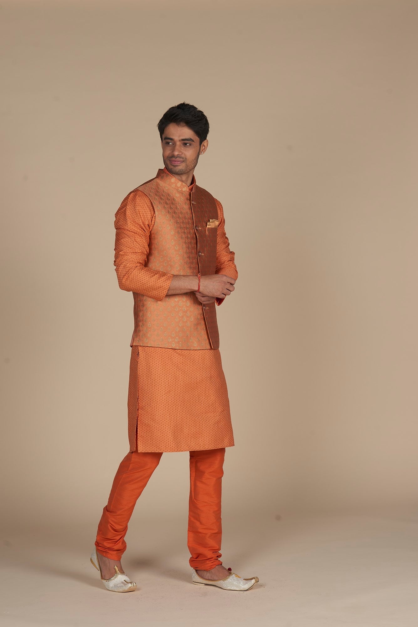 Kurta and Pajama jacket Set