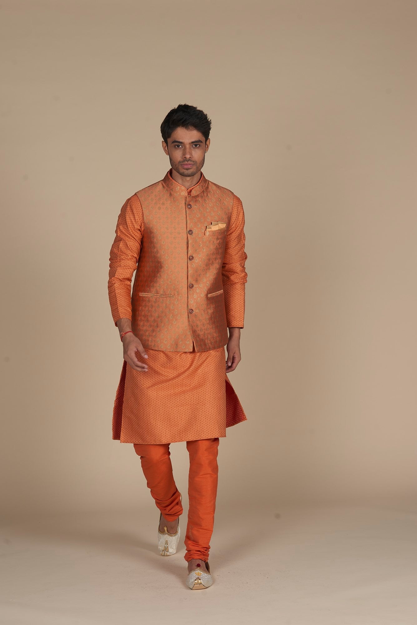 Kurta and Pajama jacket Set