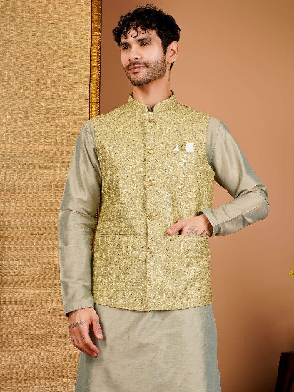 Kurta Pajama Jacket