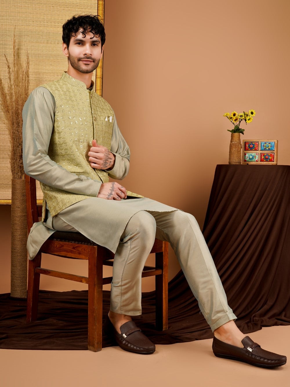Kurta Pajama Jacket