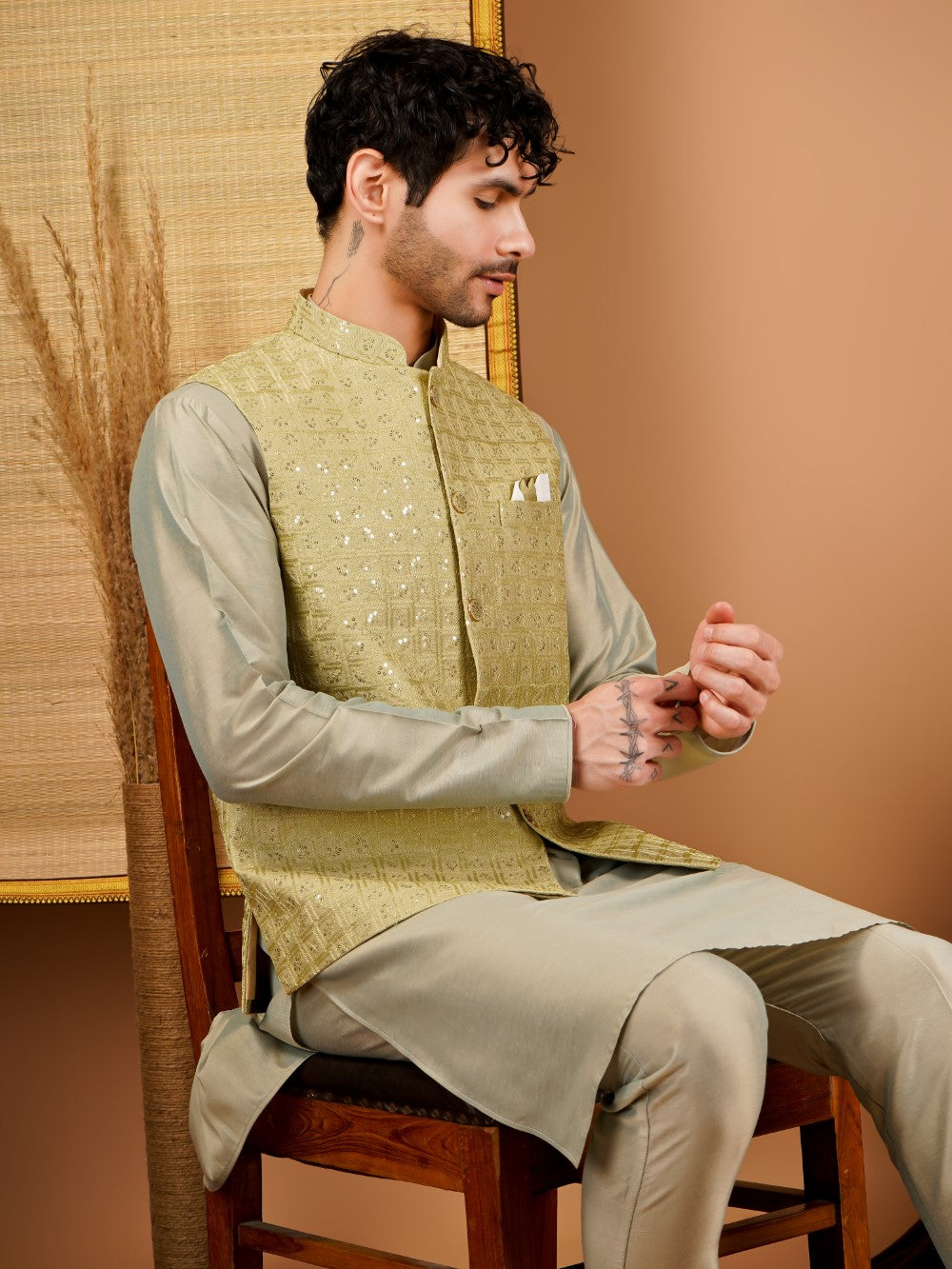 Kurta Pajama Jacket