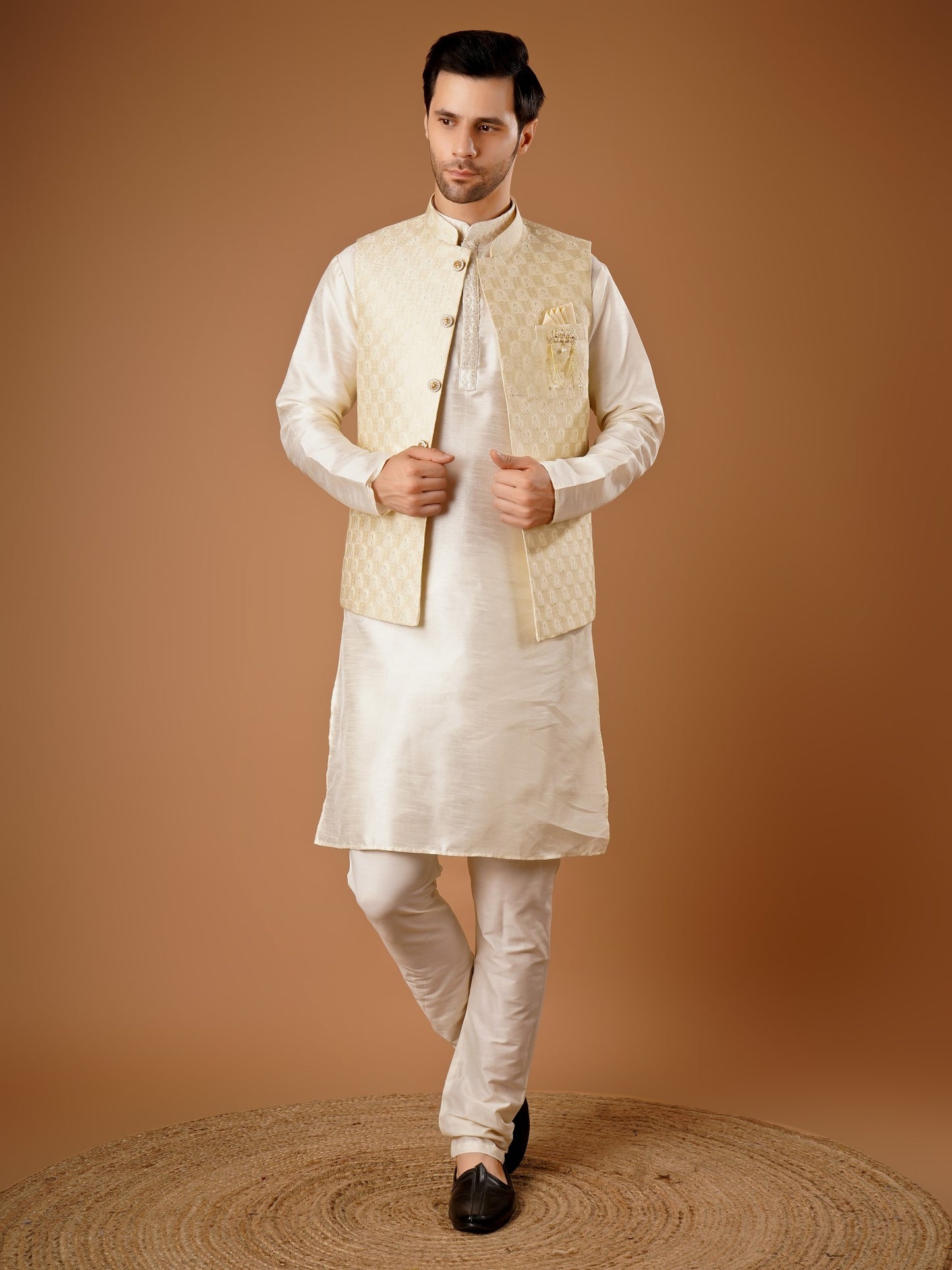 Kurta Pajama Jacket set