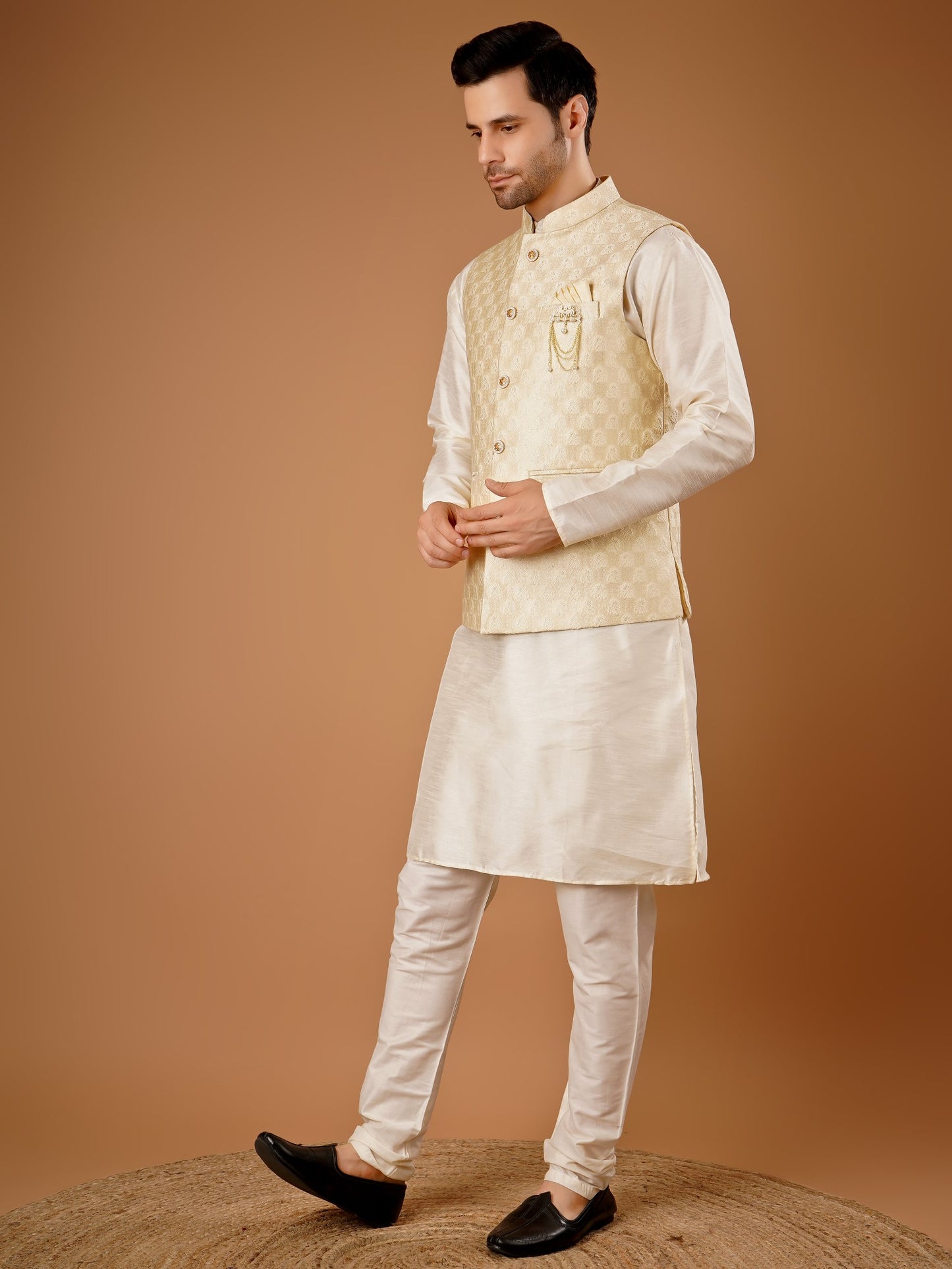 Kurta Pajama Jacket set