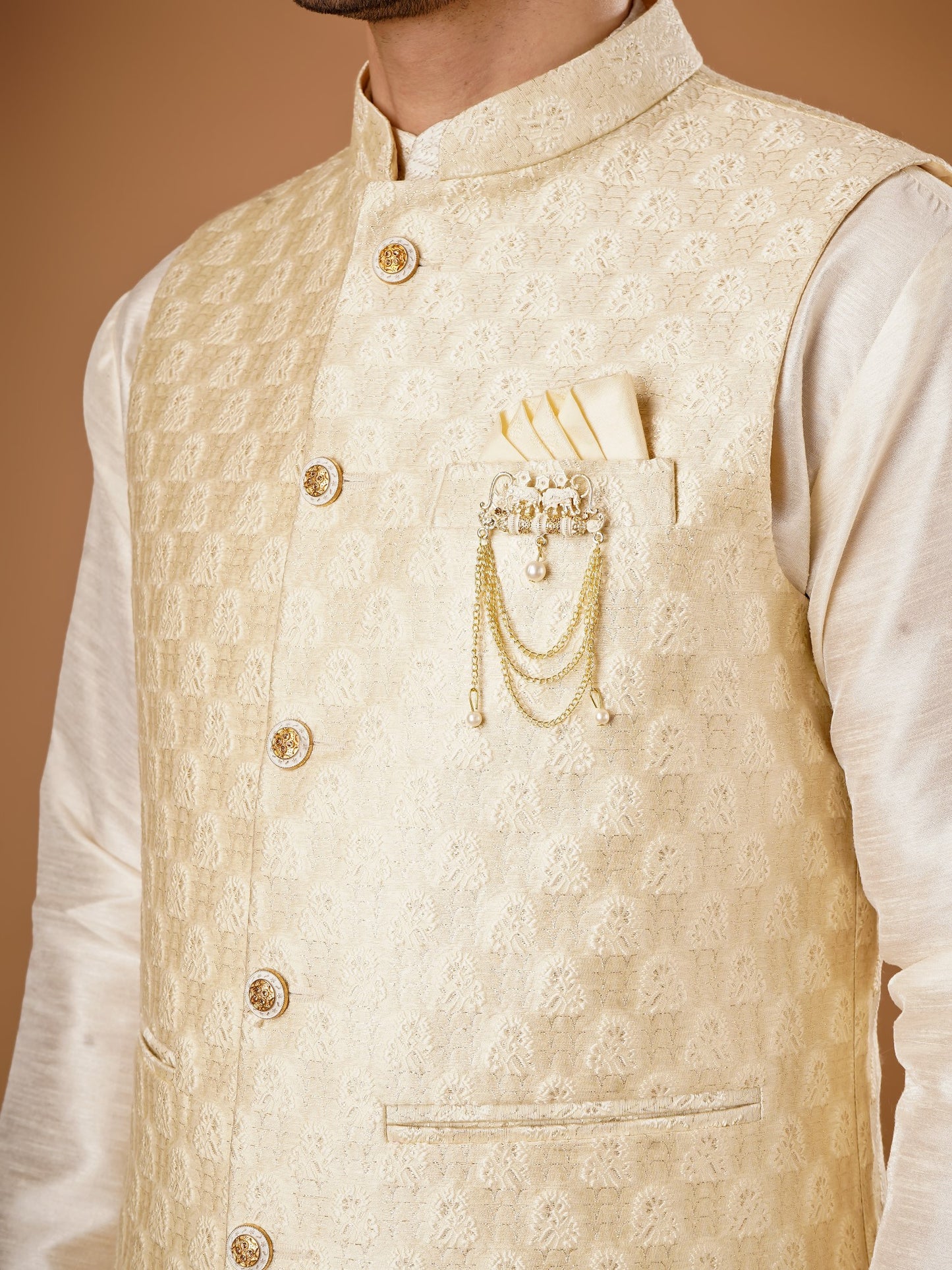 Kurta Pajama Jacket set