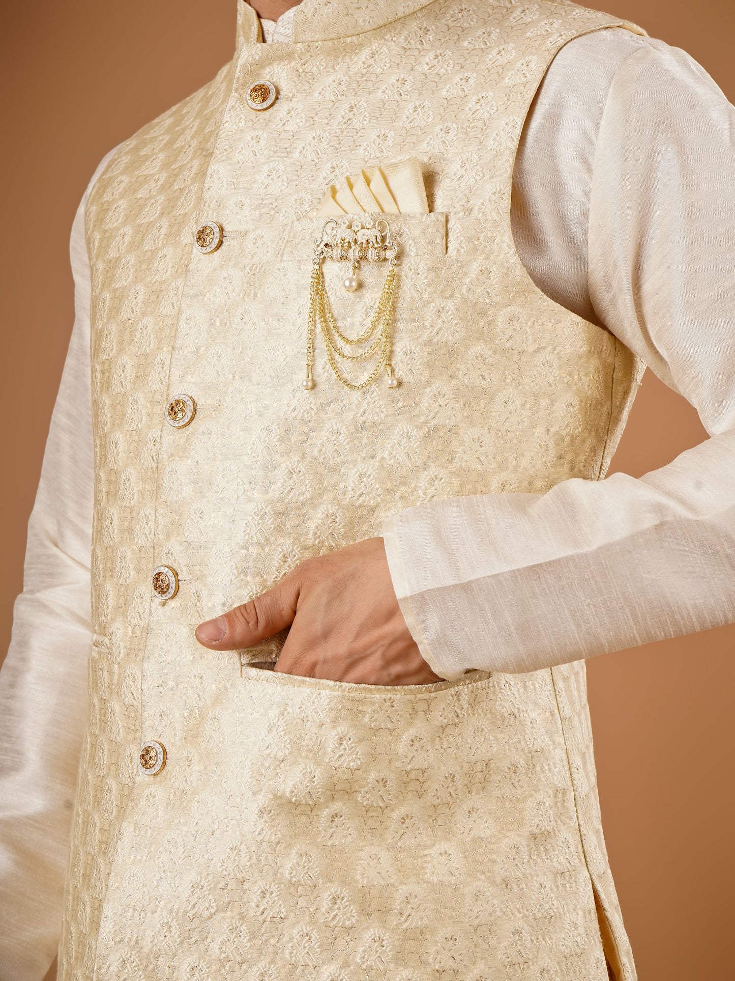 Kurta Pajama Jacket set