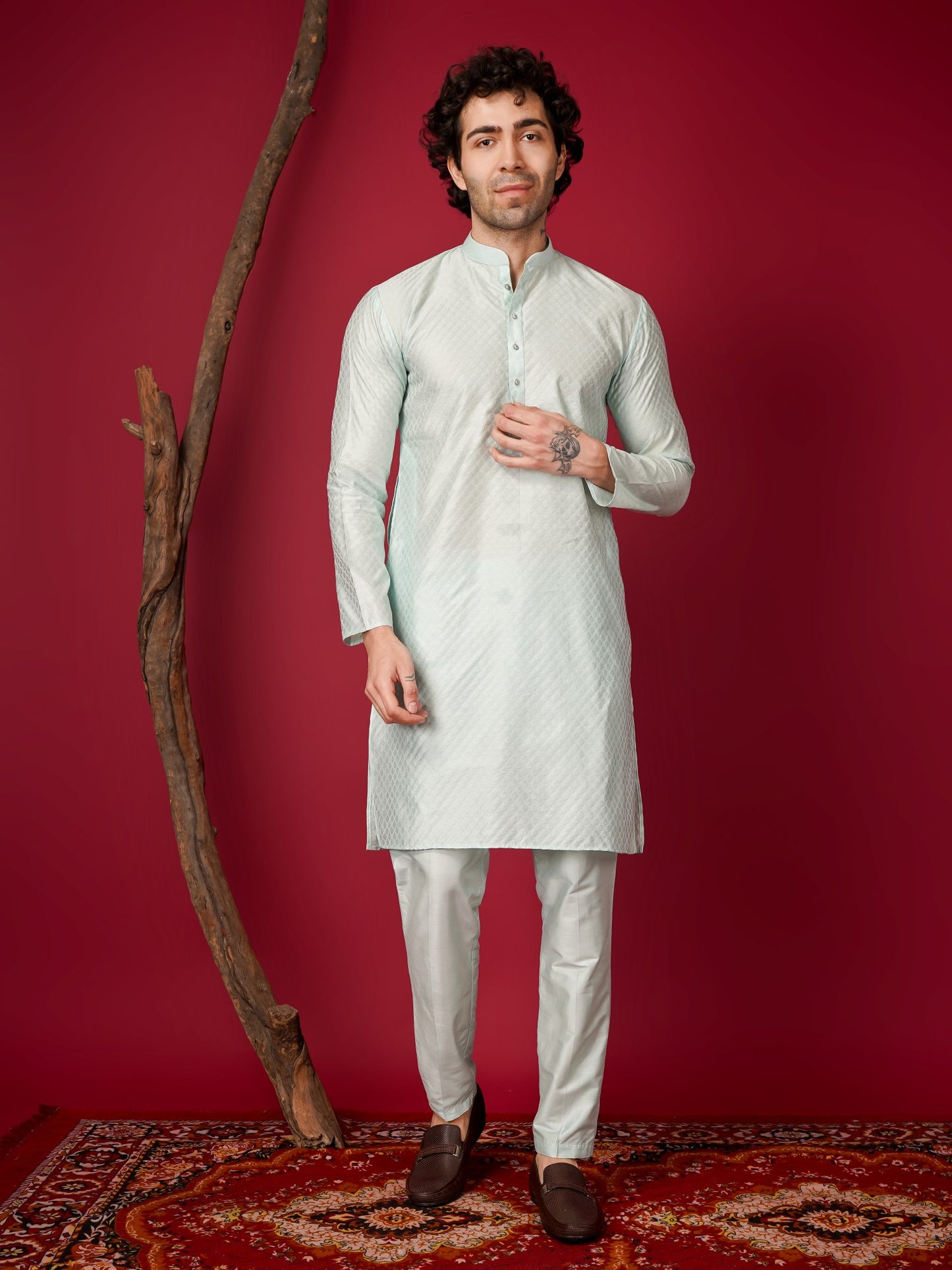 Kurta Pajama Jacket set