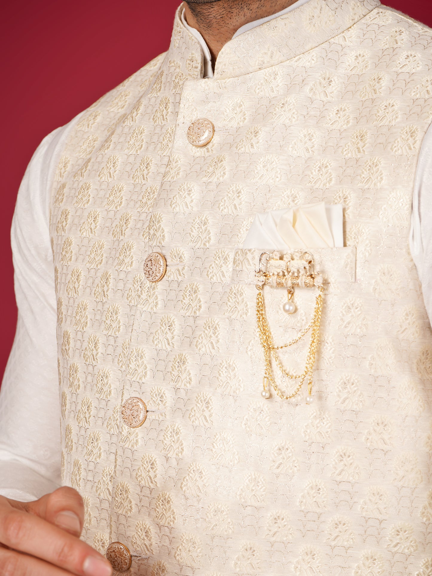 Kurta Pajama Jacket set