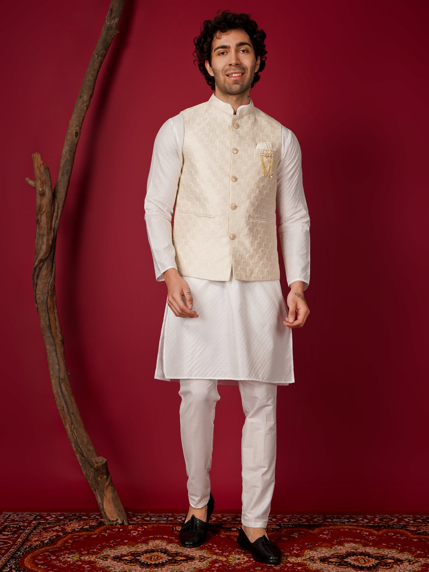 Kurta Pajama Jacket set