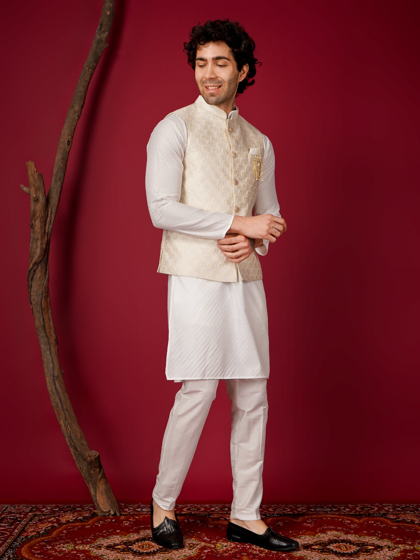 Kurta Pajama Jacket set
