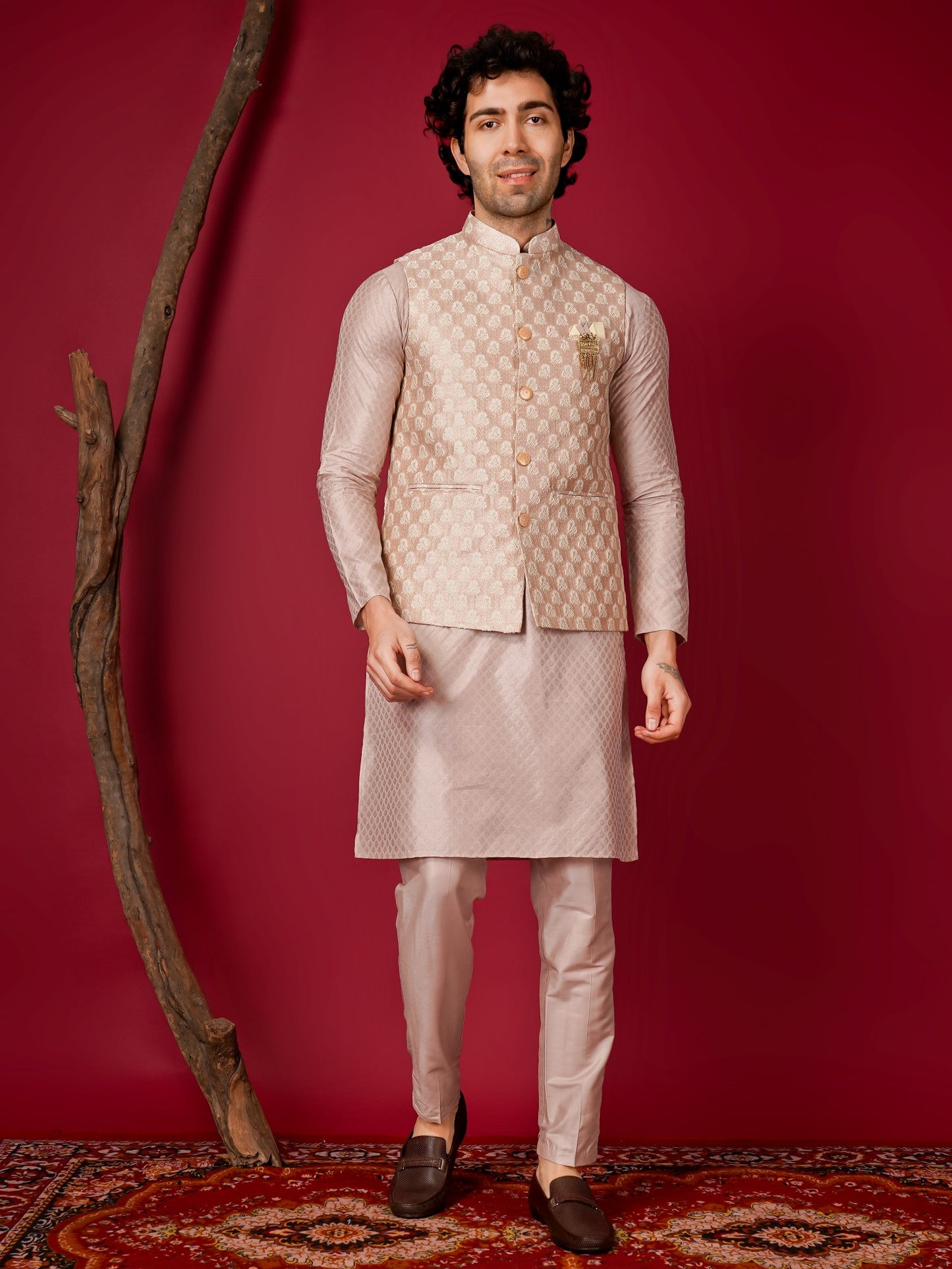 Kurta Pajama Jacket set