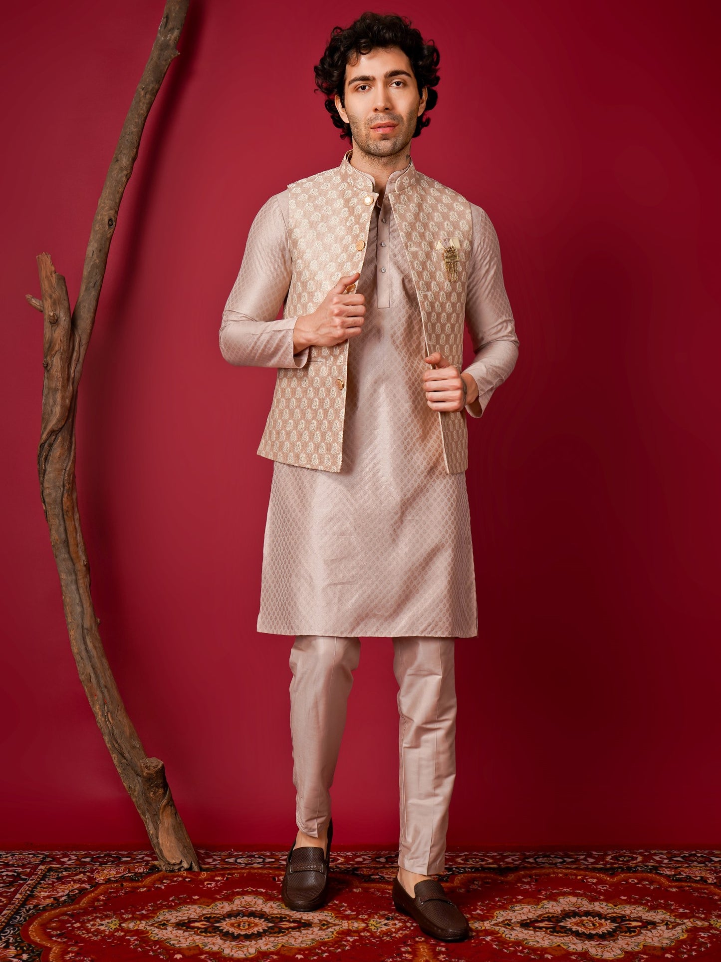 Kurta Pajama Jacket set