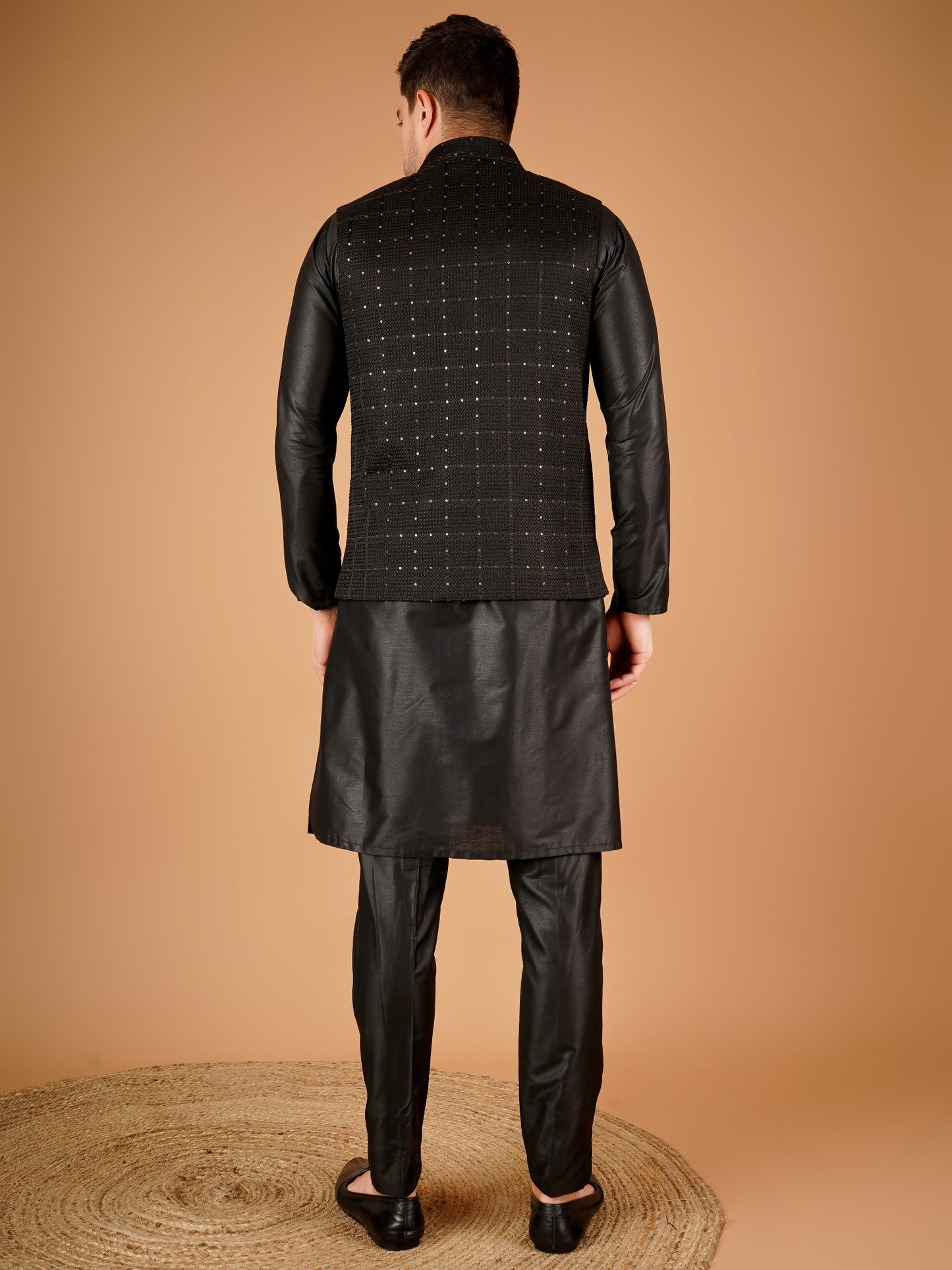 Kurta pajama jacket set