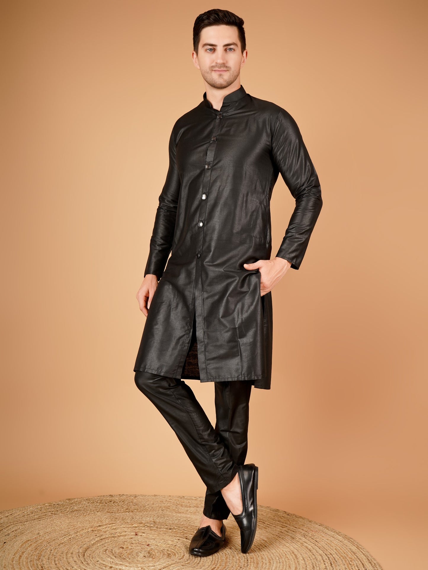 Kurta pajama jacket set