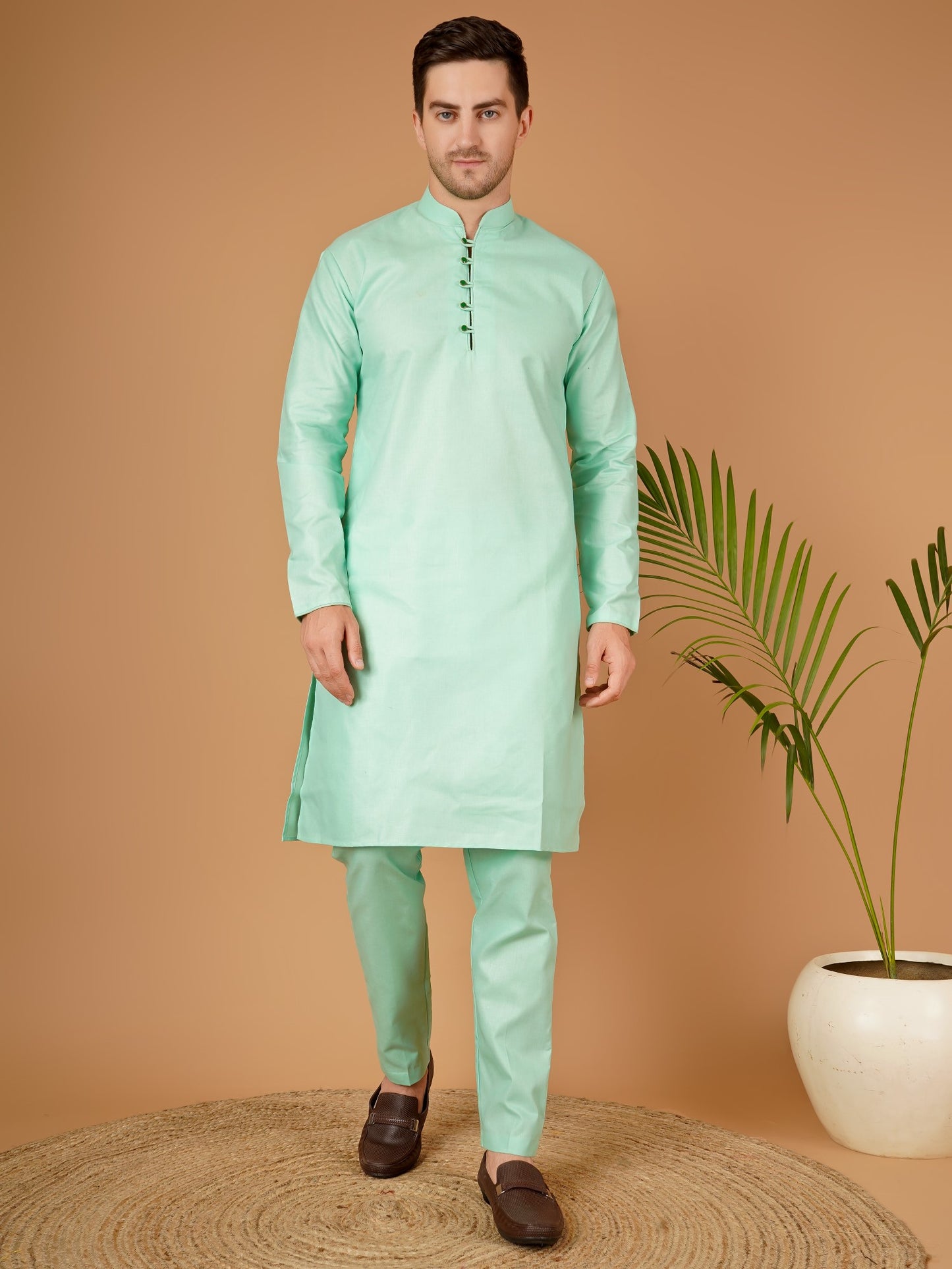 Kurta pajama jacket set