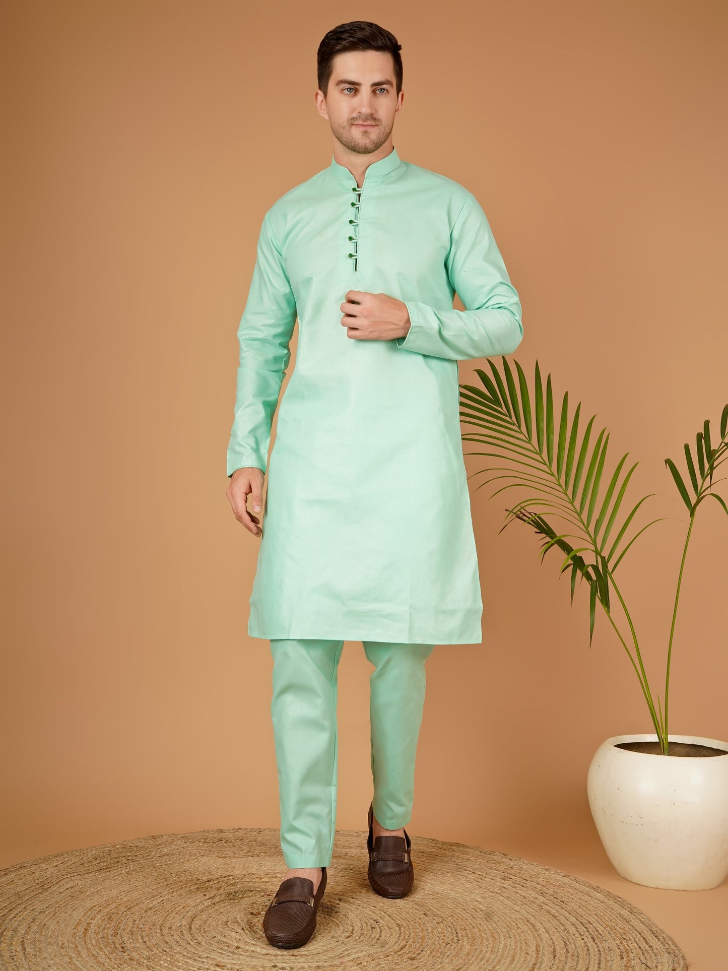 Kurta pajama jacket set