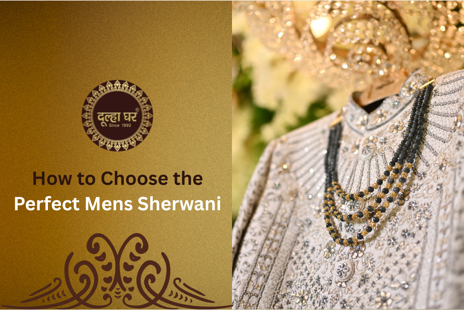 Perfect Mens Sherwani