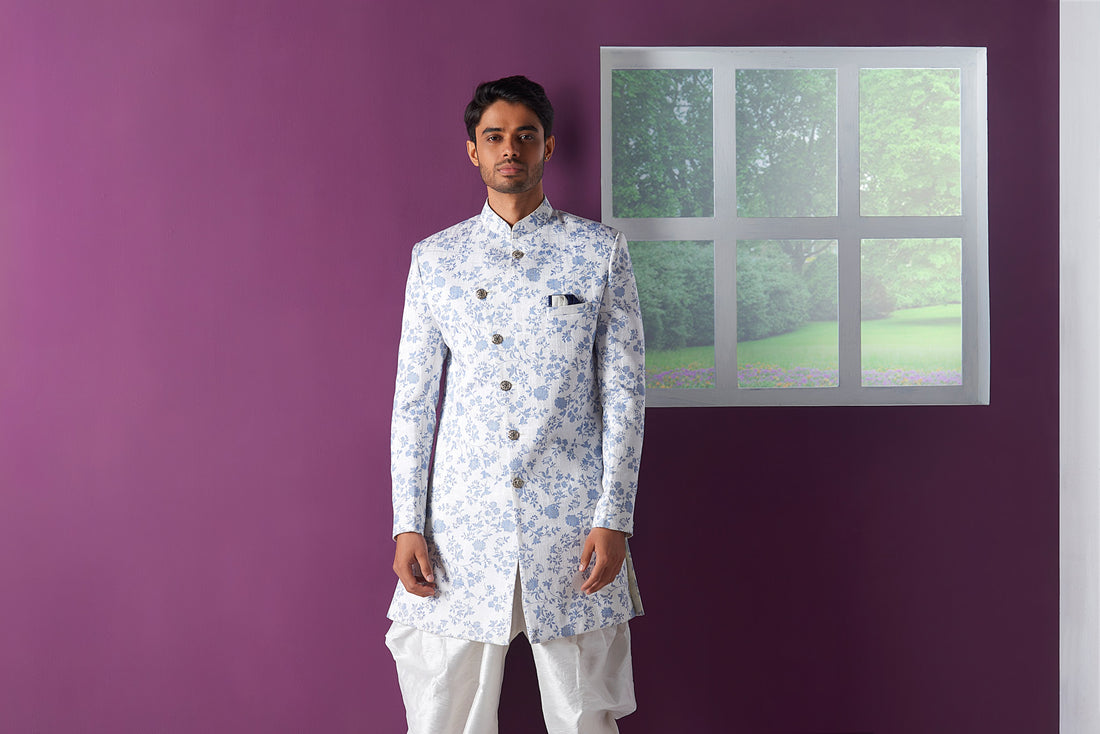 Latest and Unique Sherwani Designs for Grooms with Dulhaghar