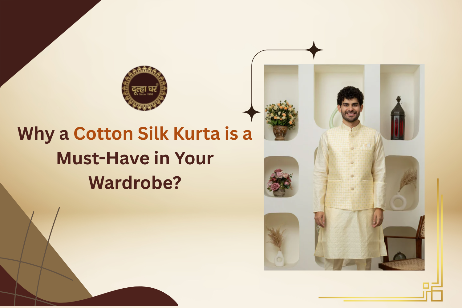 Cottan Silk Kurta