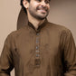 Mehandi cotton silk kurta pajama for festive occasions