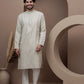 Ivery cotton silk kurta pajama for festive occasions
