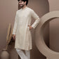 Ivery cotton silk kurta pajama for festive occasions