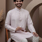Lailac cotton silk kurta pajama for festive occasions