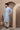 Aqua Blue cotton silk kurta pajama for festive occasions
