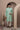 Sea Green cotton silk kurta pajama for festive occasions