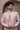 Pink kurta pajama with matching embroidered jacket
