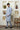 Grey cotton silk embroidered kurta pajama – Sharp Ethnic Wear for Modern Menswear