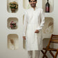 Elegant Cream cotton silk kurta pajama – Premium Ethnic Menswear Collection