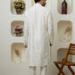 Elegant Cream cotton silk kurta pajama – Premium Ethnic Menswear Collection