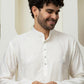 Elegant Cream cotton silk kurta pajama – Premium Ethnic Menswear Collection