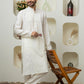 Elegant Cream cotton silk kurta pajama – Premium Ethnic Menswear Collection