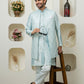 Tourquise Blue Designer Outfit – Premium Ethnic Menswear Collection