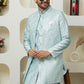 Tourquise Blue Designer Outfit – Premium Ethnic Menswear Collection