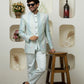 Classic Tourquise Blue Bandhgala – A Ethnic Must-Have for Menswear