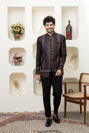 Classic Black Bandhgala – A Ethnic Must-Have for Menswear
