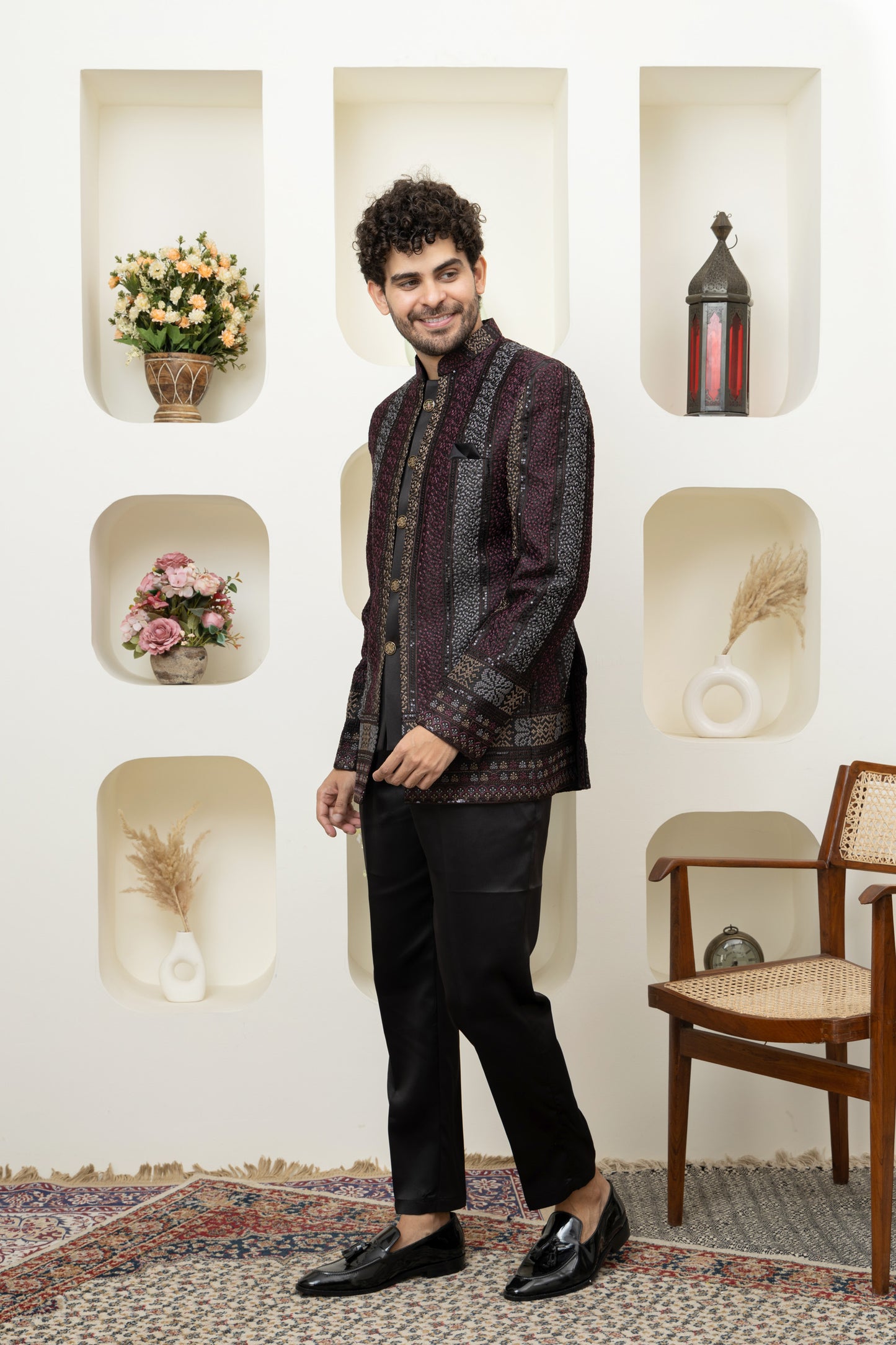 Classic Black Bandhgala – A Ethnic Must-Have for Menswear