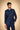 Black Kurta And With Black Base Jacket With Marron Print Kurta Pajama Set – A Signature Men's Ethnic Look