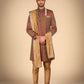 Stylish Maroon Sherwani – Perfect Men's Ethnic Ensemble