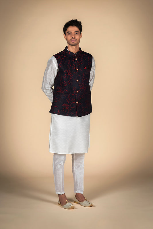 Kurta Pajama Jacket set