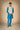 Kurta for Men's in Blue With Cream Jacket – Elegant Ethnic Attire Dulha Ghar 